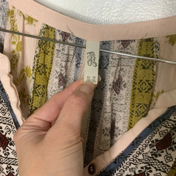 Free people top boho size xs/tp - Picture 7 of 10